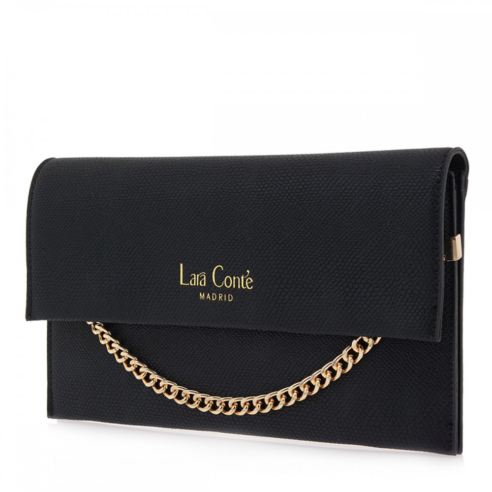 Women Clutch LARA CONTE MADRID Q67009319006 Black