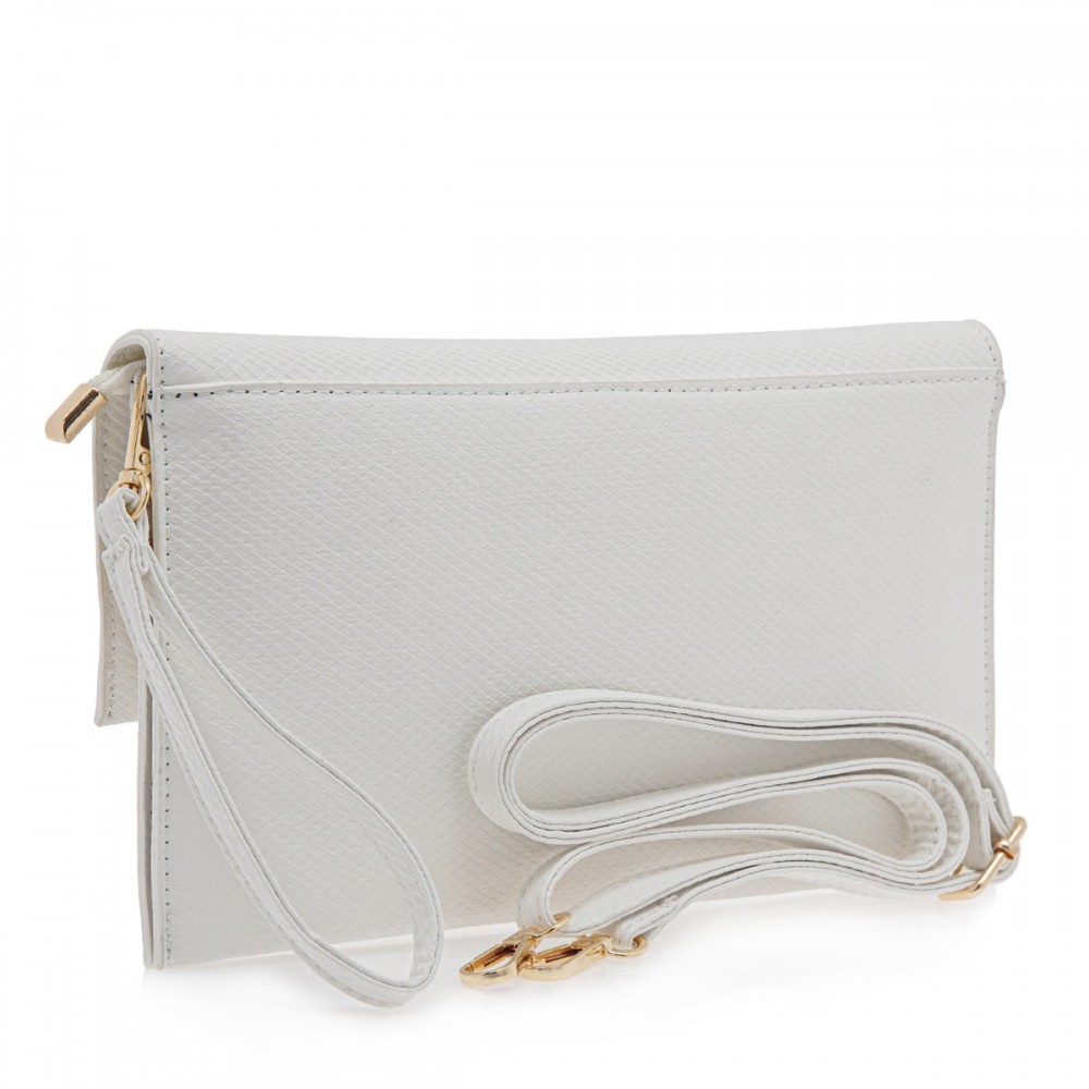 Women Clutch LARA CONTE MADRID Q67009319079 White