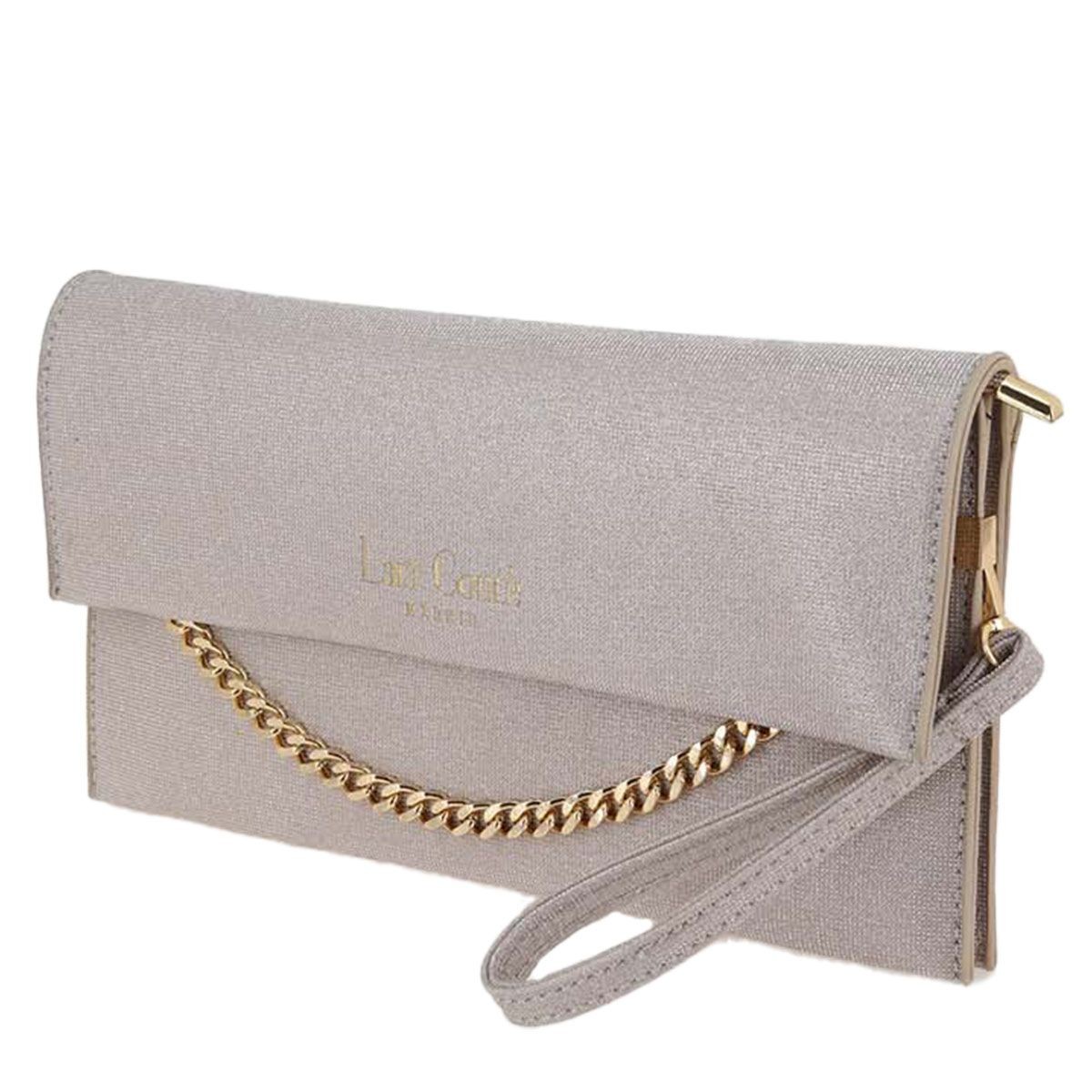 Women Clutch LARA CONTE MADRID Q6700931979C Lt. Gold