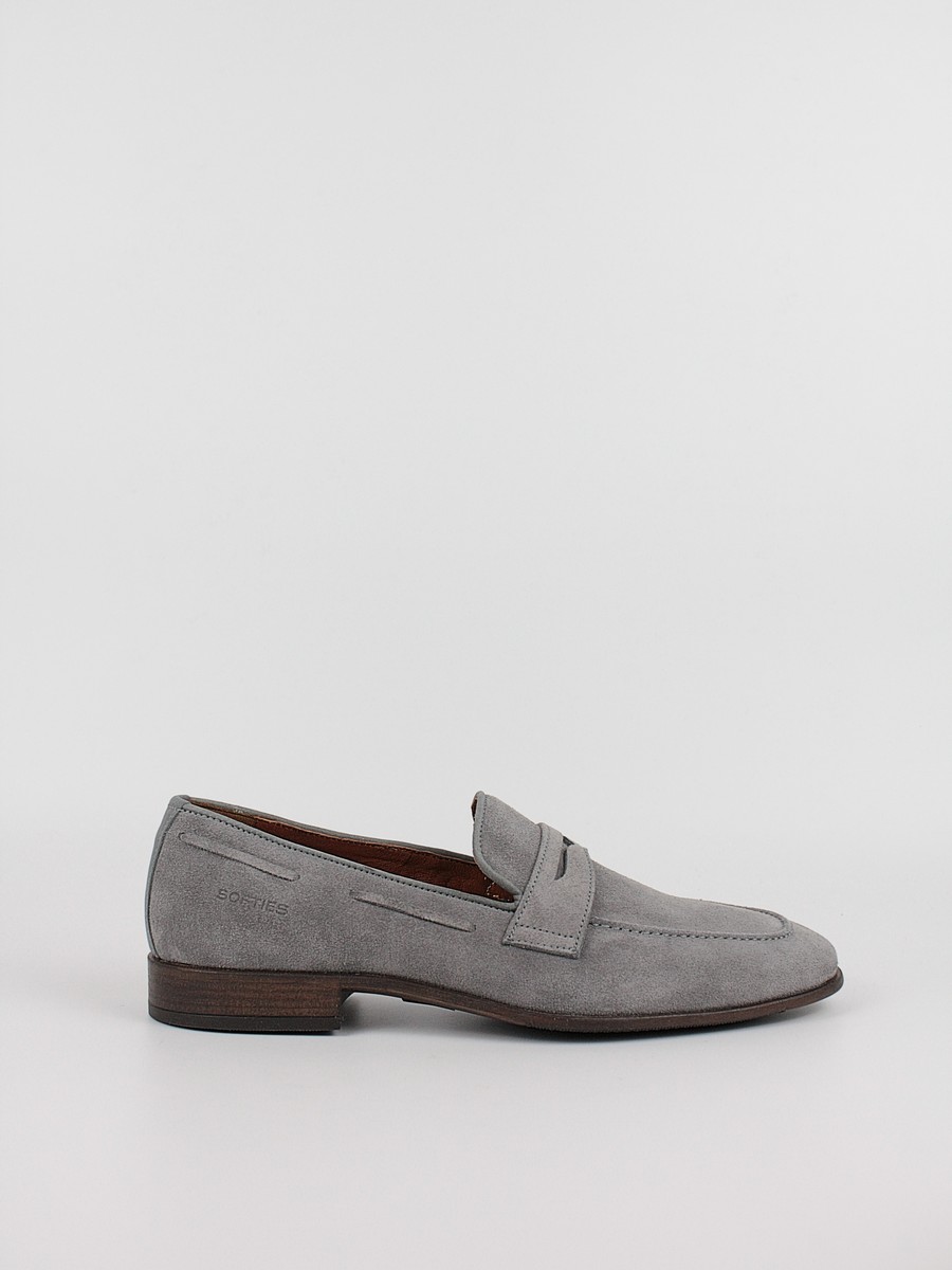 Men Moc Softies 8126-3967/1950 Grey