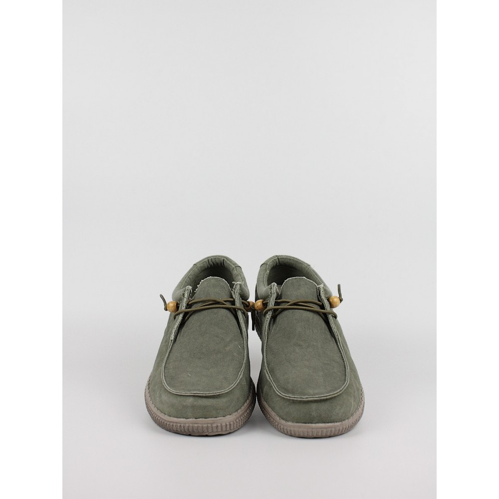 Men Shoe Walk In Pitas Wallabi Washed WP150 Khaki