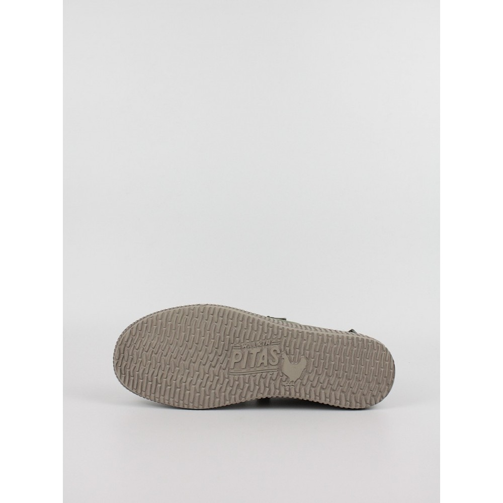 Ανδρικό παπούτσι Walk In Pitas Wallabi Washed WP150 Χακί Ανδρικό παπούτσι Walk In Pitas Wallabi Washed WP150 Χακί