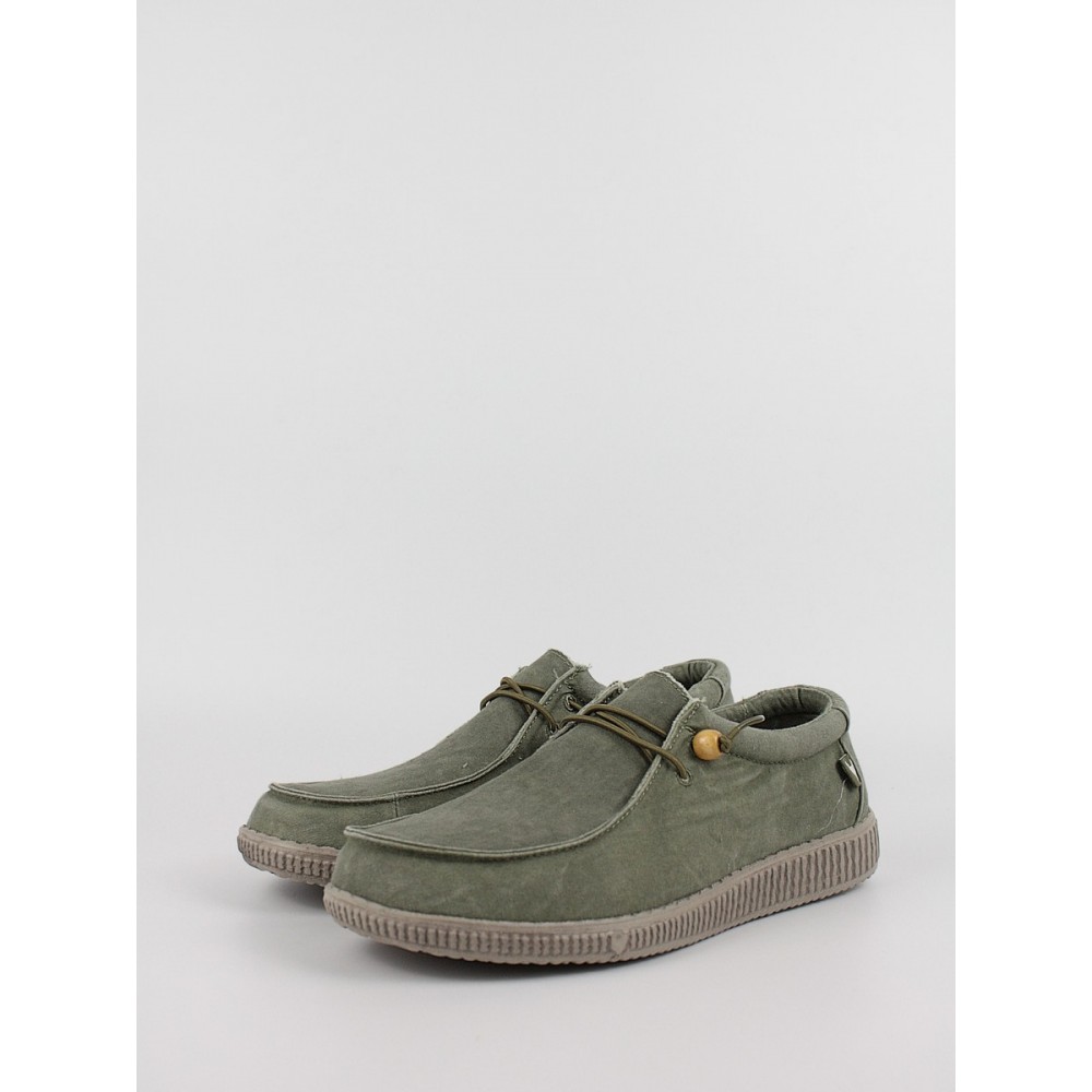 Ανδρικό παπούτσι Walk In Pitas Wallabi Washed WP150 Χακί Ανδρικό παπούτσι Walk In Pitas Wallabi Washed WP150 Χακί