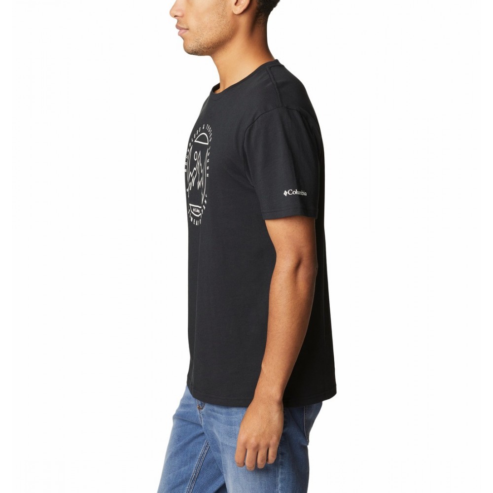 Men's Columbia Rapid Ridge™ Graphic Tee 1888813-020 Black