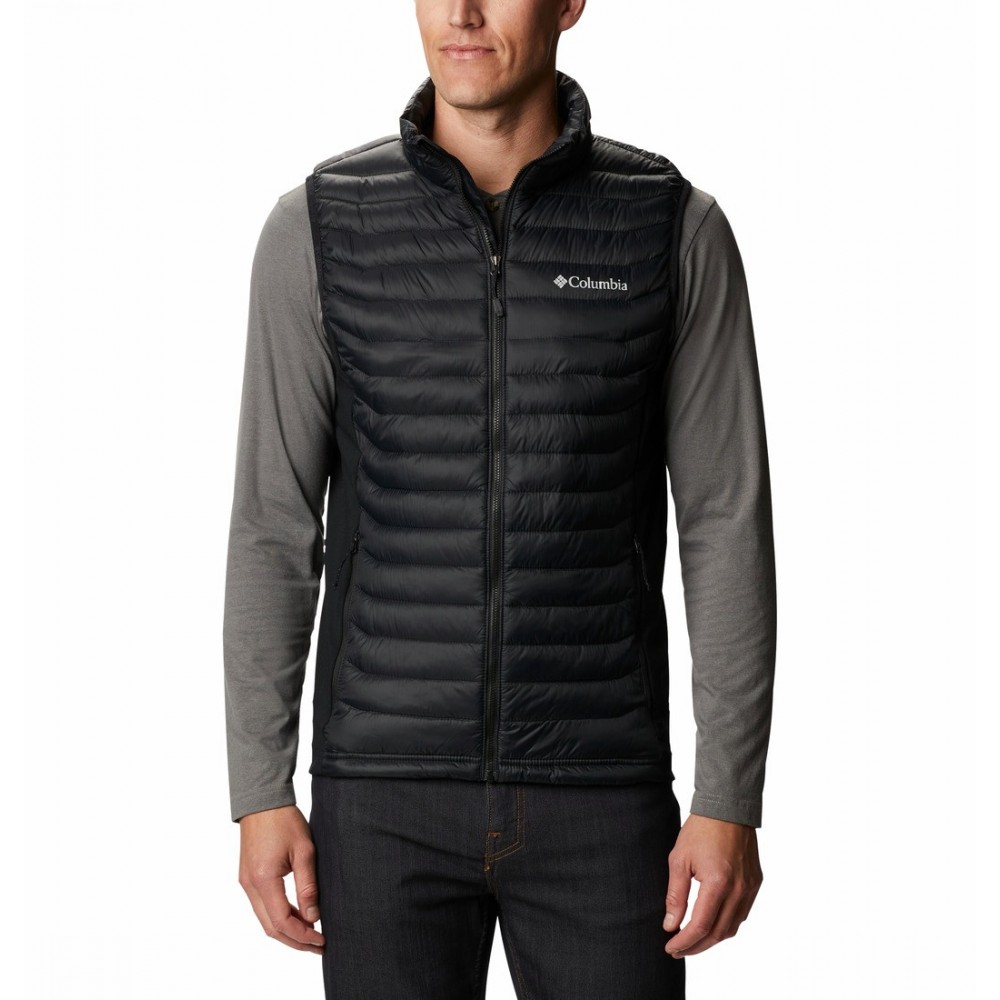 Men\'s Vest Columbia Powder Pass™ Vest 1842414-010 Black Men\'s Vest Columbia Powder Pass™ Vest 1842414-010 Black