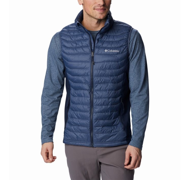 Men's Vest Columbia Powder Pass™ Vest 1842414-479 Blue