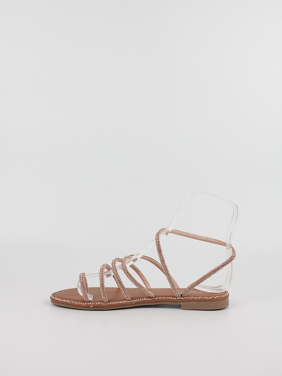 Women's Sandal Exe Q468D434143B Pink-Gold