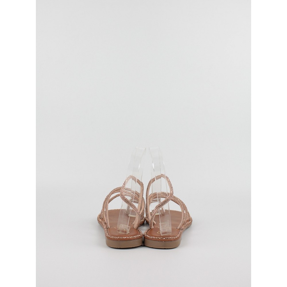 Women's Sandal Exe Q468D434143B Pink-Gold