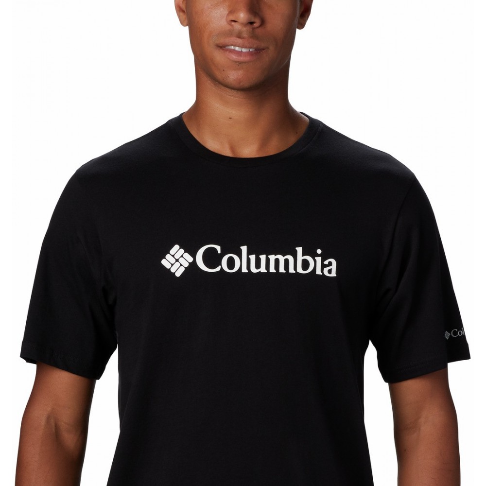 Ανδρική Μπλούζα Columbia CSC Basic Logo™ Short Sleeve Tee 1680053-010 Μαύρη