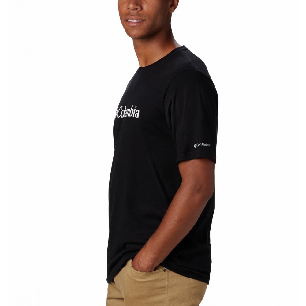 Men's Columbia CSC Basic Logo™ Short Sleeve Tee 1680053-010 Black