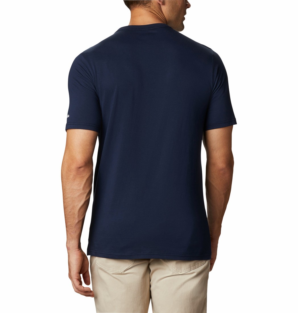 Ανδρική Μπλούζα Columbia CSC Basic Logo™ Short Sleeve Tee 1680053-467 Μπλε