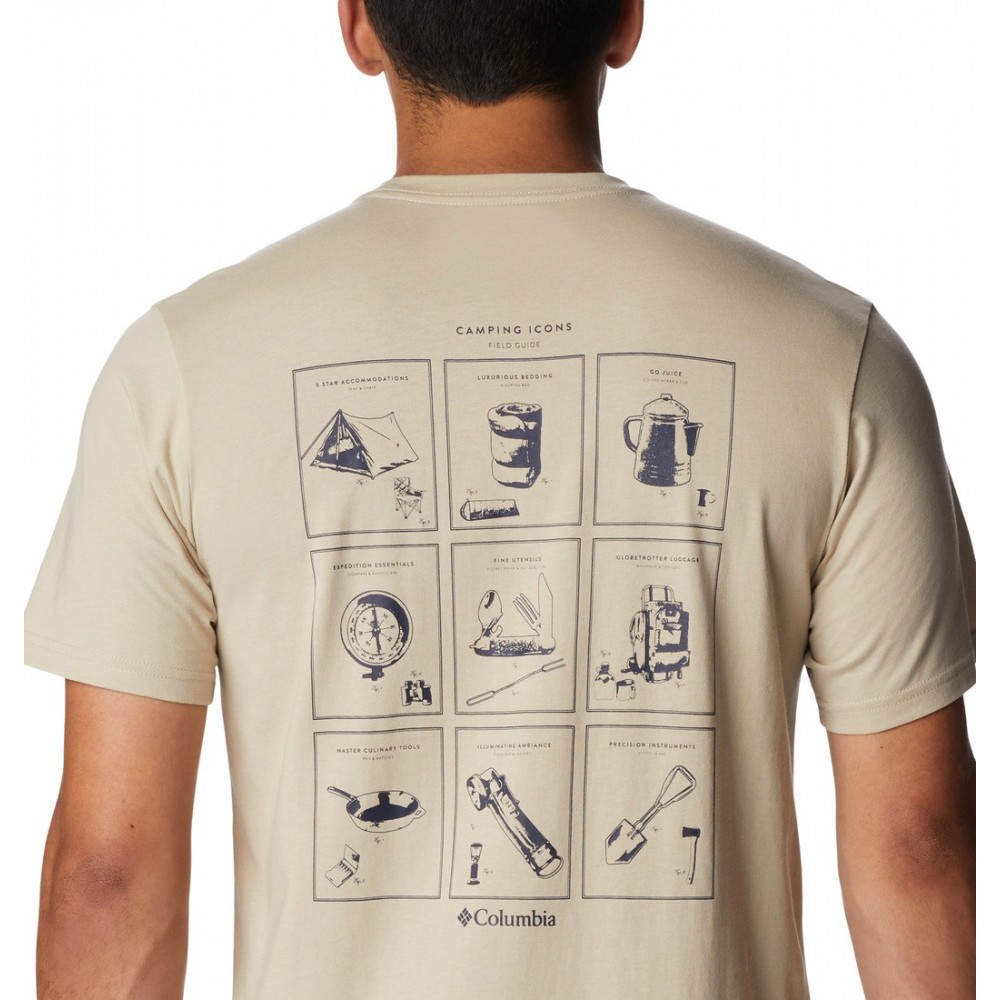 Ανδρική Μπλούζα Columbia Rapid Ridge™ Back Graphic Tee II 1934824-274 Μπεζ Ανδρική Μπλούζα Columbia Rapid Ridge™ Back Graphic Tee II 1934824-274 Μπεζ