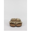 Women's Sandals Birkenstock Arizona Birko-Flor 1016111 Gold