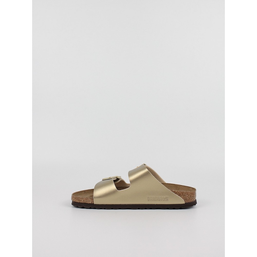 Women's Sandals Birkenstock Arizona Birko-Flor 1016111 Gold