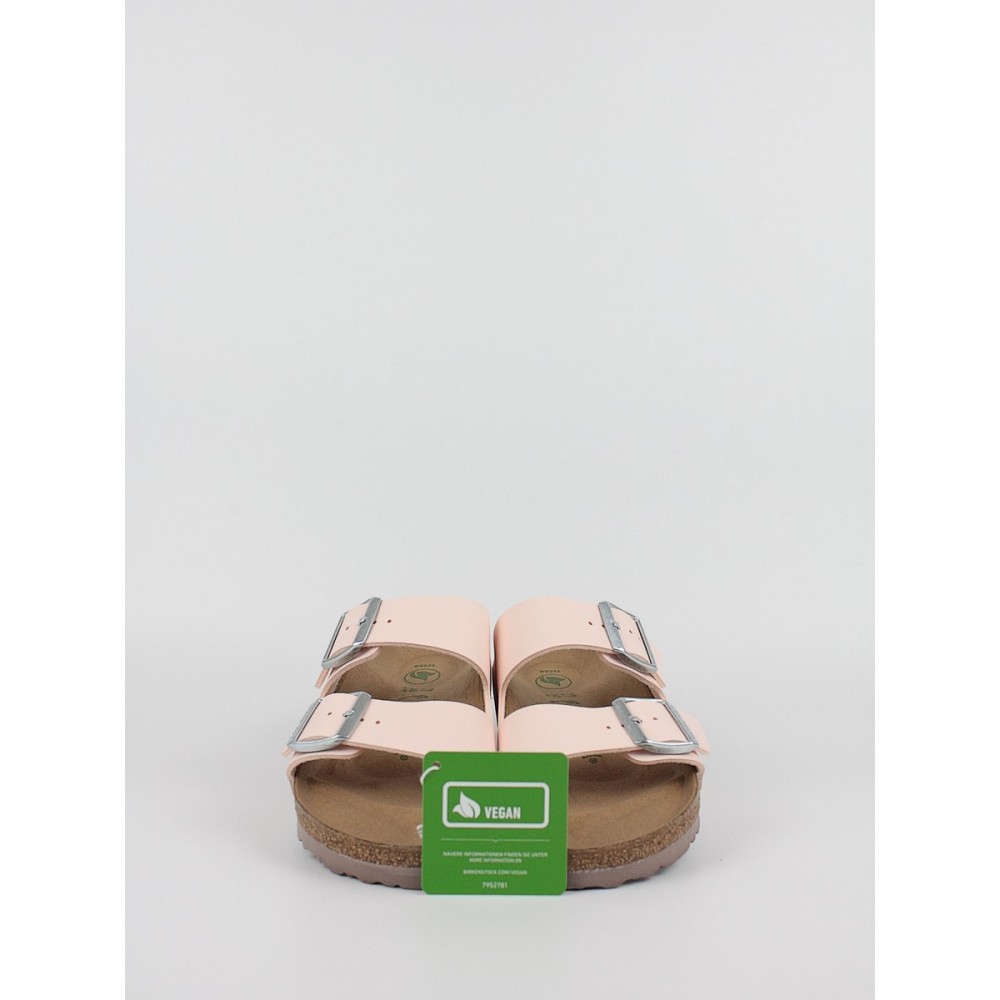 Γυναικεία Σανδάλια Birkenstock Arizona Vegan Birko-Flor 1019635 Ροζ