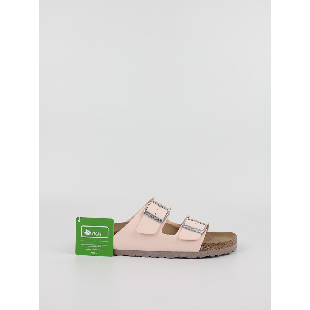 Γυναικεία Σανδάλια Birkenstock Arizona Vegan Birko-Flor 1019635 Ροζ