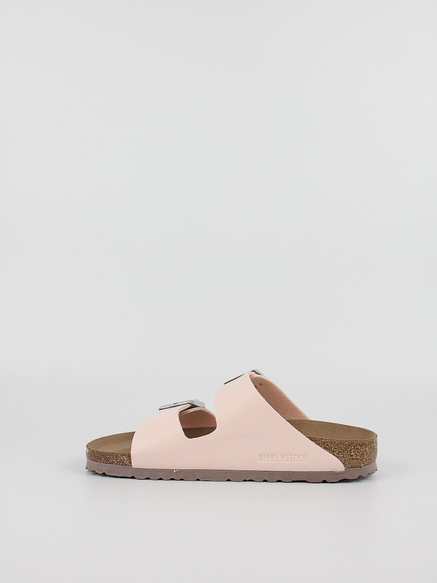 Γυναικεία Σανδάλια Birkenstock Arizona Vegan Birko-Flor 1019635 Ροζ