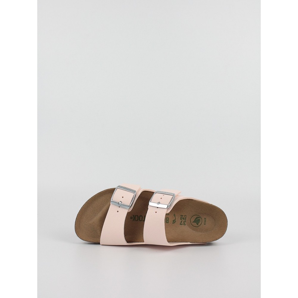 Γυναικεία Σανδάλια Birkenstock Arizona Vegan Birko-Flor 1019635 Ροζ