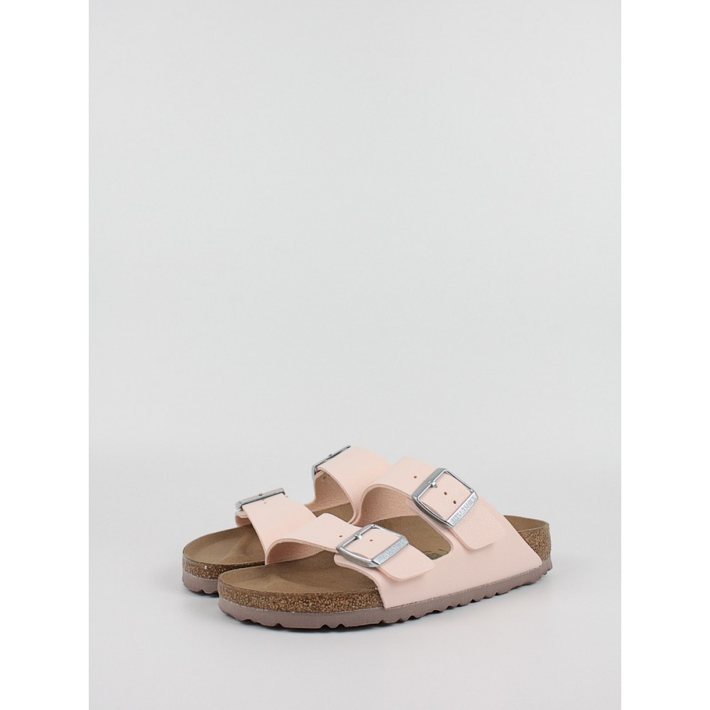 Women's Sandals Birkenstock Arizona Vegan Birko-Flor 1019635 Light Rose