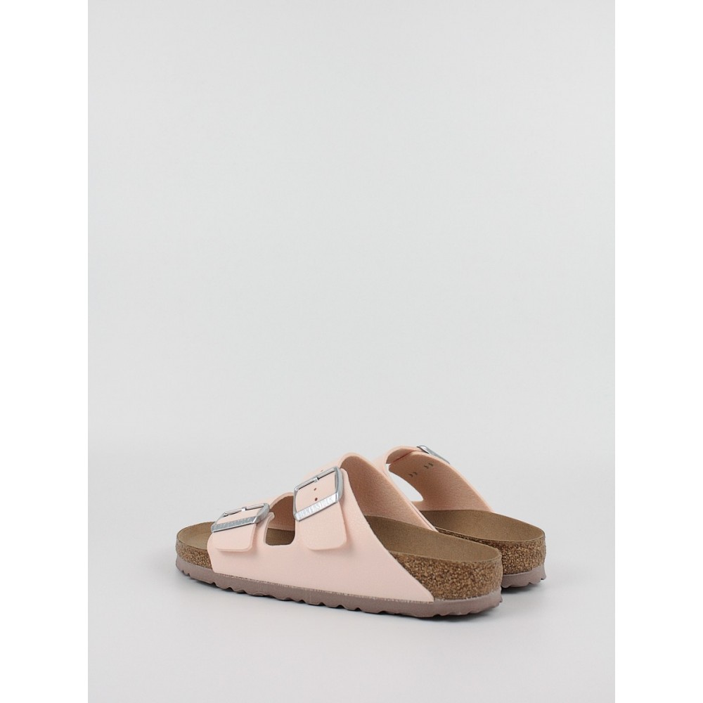 Women's Sandals Birkenstock Arizona Vegan Birko-Flor 1019635 Light Rose