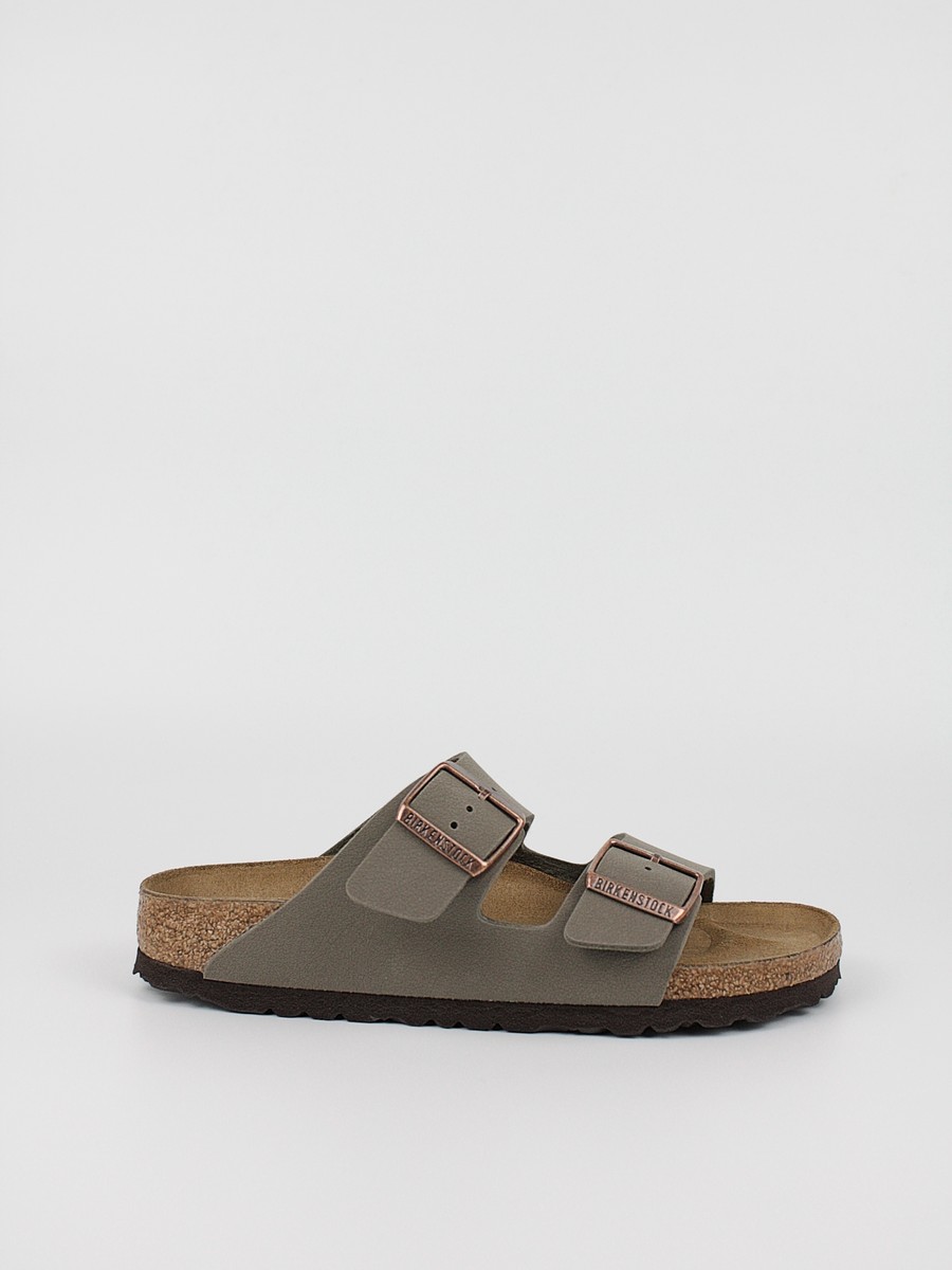 Mens Sandals Birkenstock Arizona Bs 0151213 Stone