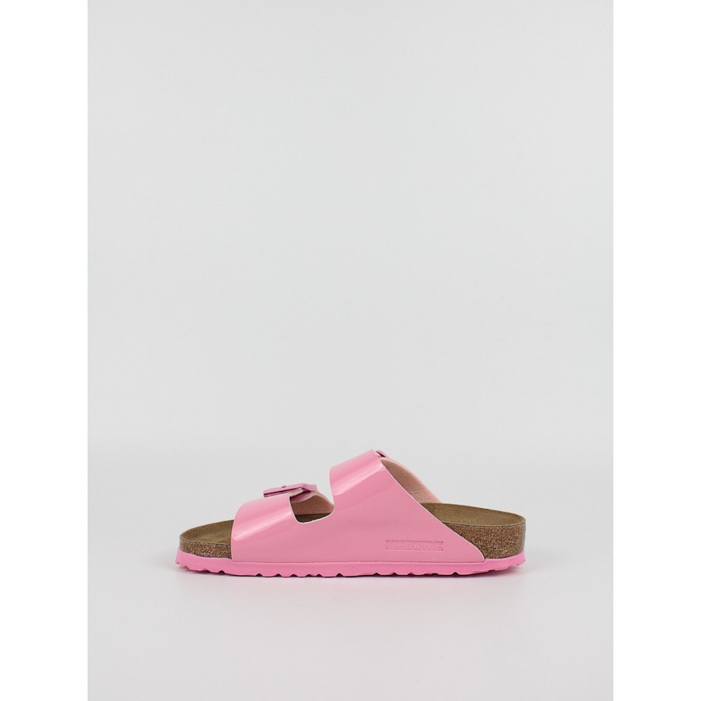 Women's Sandals Birkenstock Arizona Bs 1024104 Patent Candy Pink