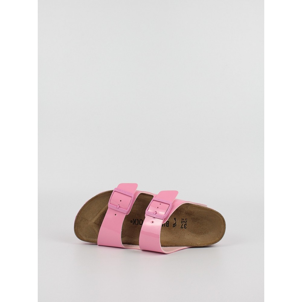 Women's Sandals Birkenstock Arizona Bs 1024104 Patent Candy Pink