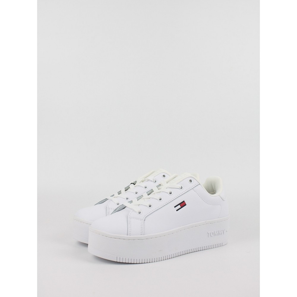 Women Sneaker Tommy Hilfiger Tommy Jeans Flatform Essential EN0EN02043-YBR White Women Sneaker Tommy Hilfiger Tommy Jeans Flatform Essential EN0EN02043-YBR White