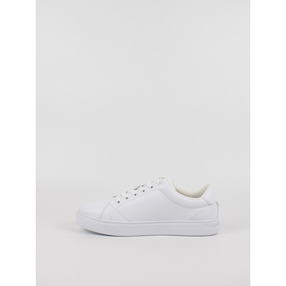 Women Sneaker Tommy Hilfiger Essential Court Sneaker FW0FW07427-YBS White