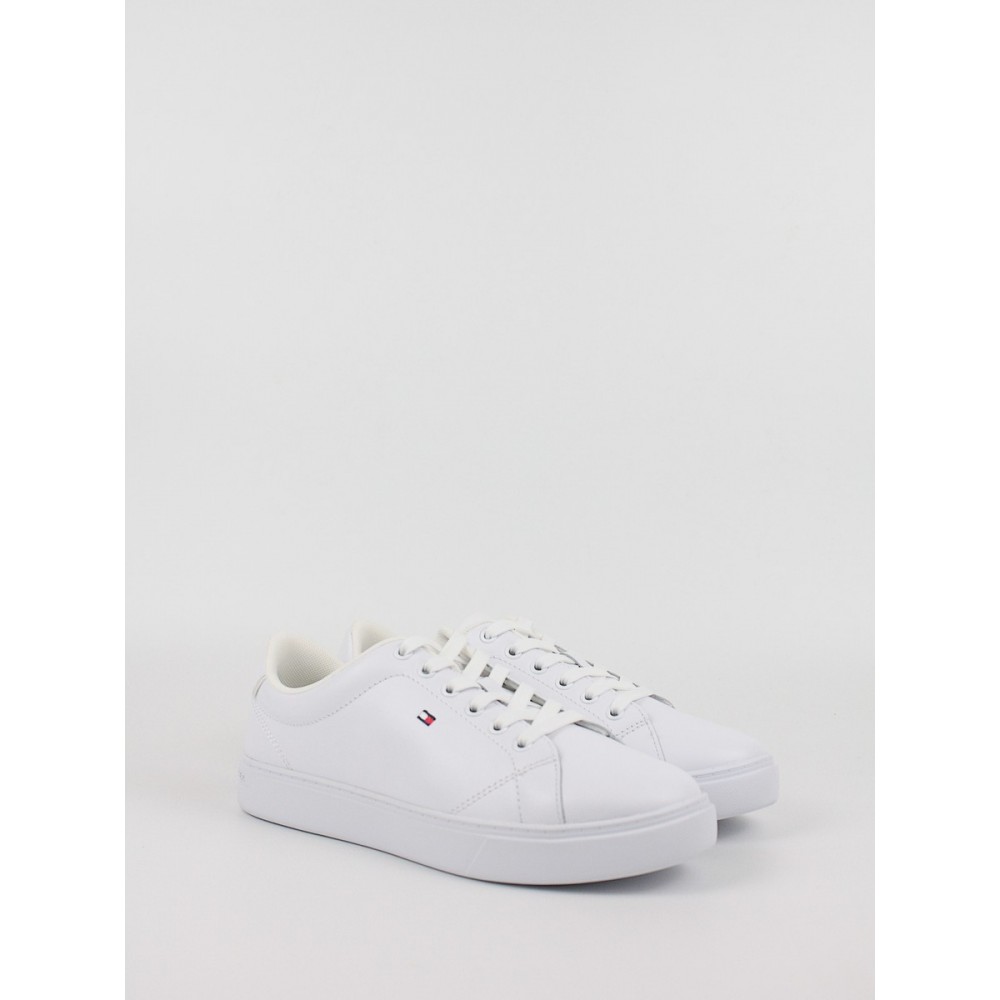 Women Sneaker Tommy Hilfiger Essential Court Sneaker FW0FW07427-YBS White