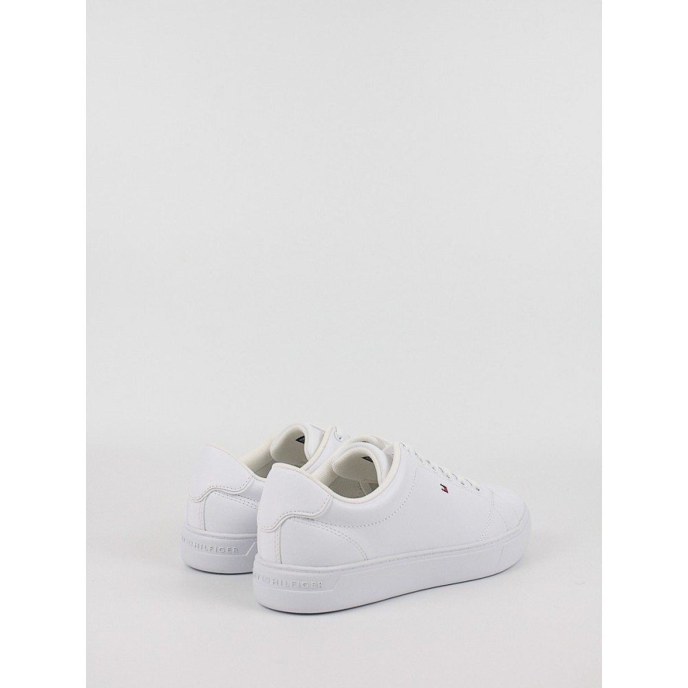 Women Sneaker Tommy Hilfiger Essential Court Sneaker FW0FW07427-YBS White