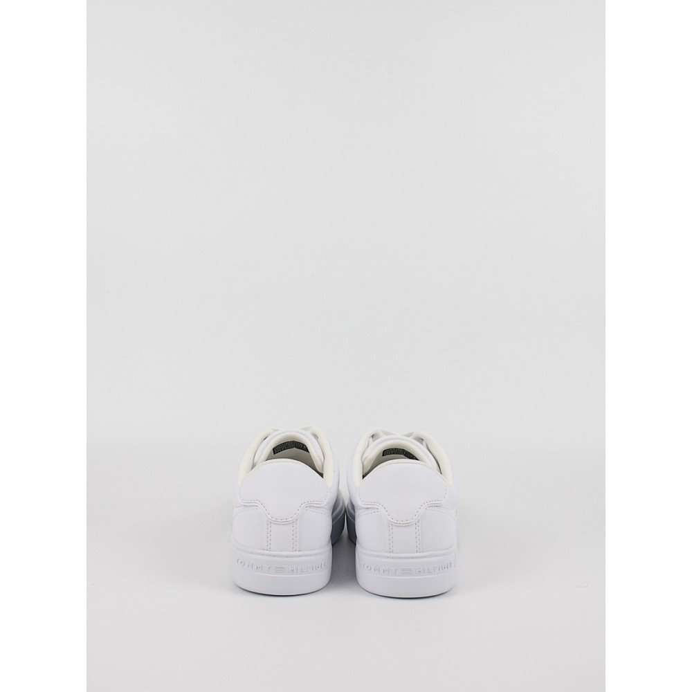 Women Sneaker Tommy Hilfiger Essential Court Sneaker FW0FW07427-YBS White