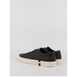 Men Sneaker Tommy Hilfiger Corporate Leather Detail Vulc FM0FM04589-BDS Black