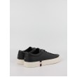 Ανδρικά Sneaker Tommy Hilfiger Corporate Leather Detail Vulc FM0FM04589-BDS Μαύρο