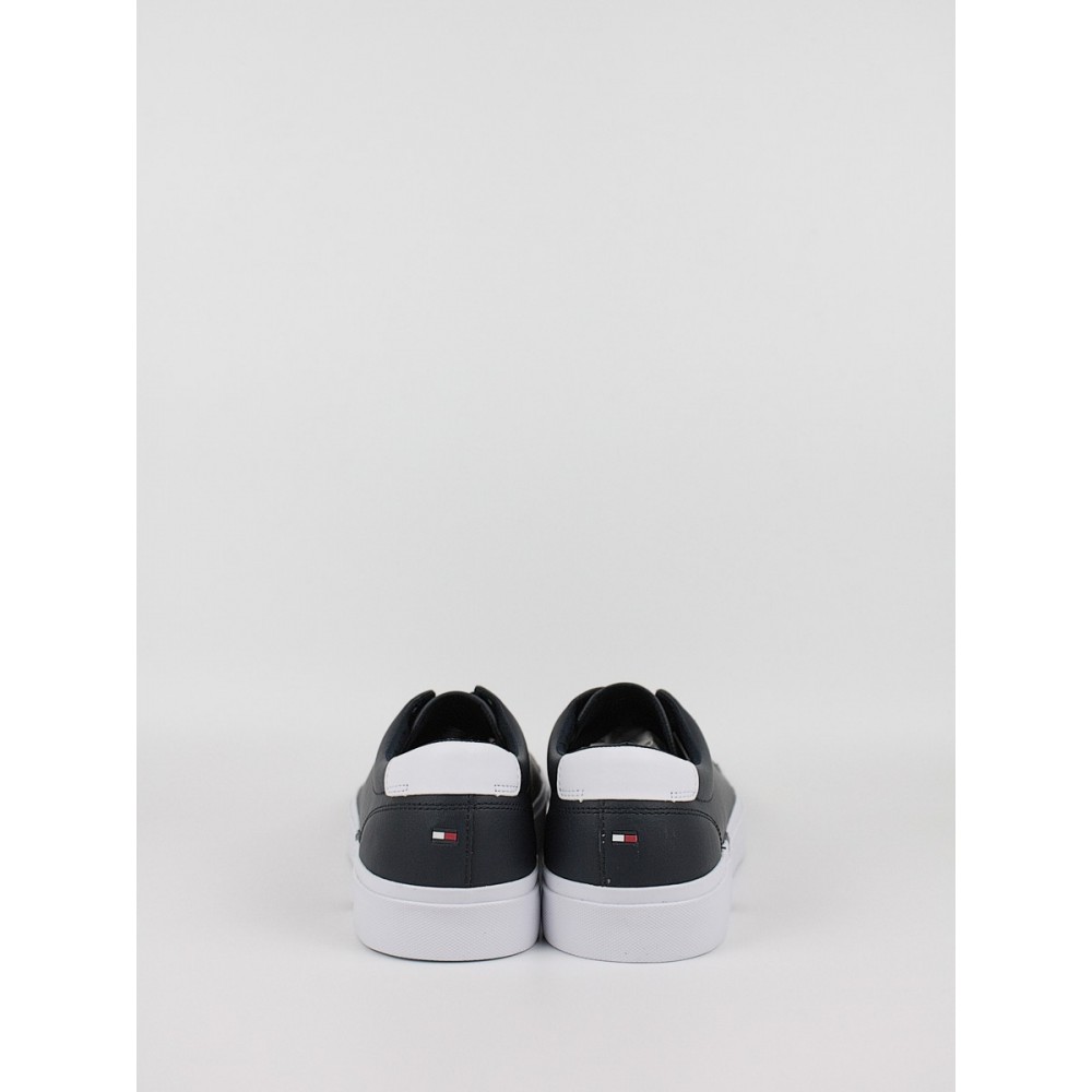 Ανδρικά Sneaker Tommy Hilfiger Corporate Leather Detail Vulc FM0FM04589-DW5 Μπλε