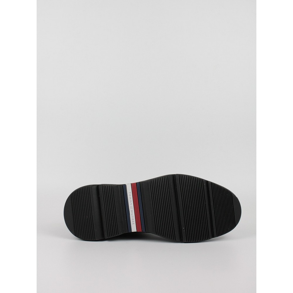 Men Boot Tommy Hilfiger Premium Th Suede Hybrid Chelsea FM0FM04683-BDS Black Men Boot Tommy Hilfiger Premium Th Suede Hybrid Chelsea FM0FM04683-BDS Black