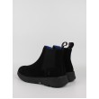 Men Boot Tommy Hilfiger Premium Th Suede Hybrid Chelsea FM0FM04683-BDS Black