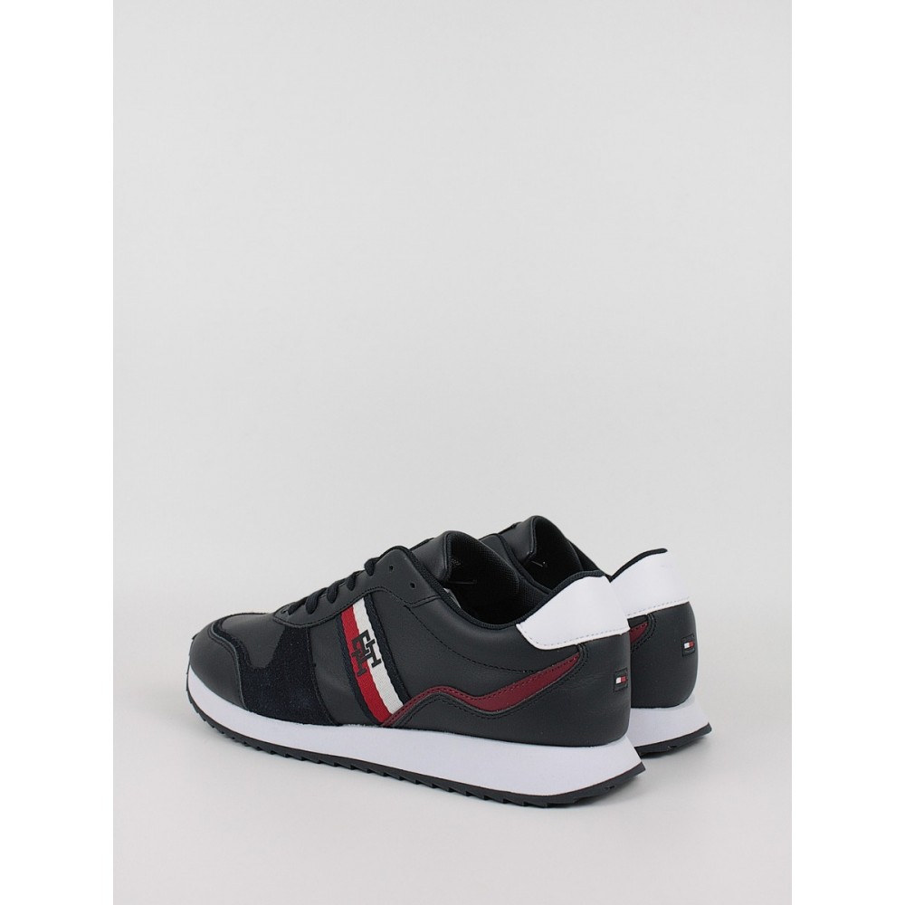 Ανδρικά Sneaker Tommy Hilfiger Runner Evo Leather FM0FM04714-DW5 Μπλε