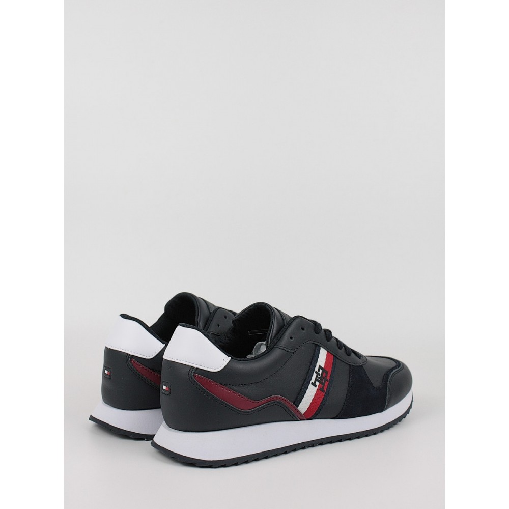 Ανδρικά Sneaker Tommy Hilfiger Runner Evo Leather FM0FM04714-DW5 Μπλε