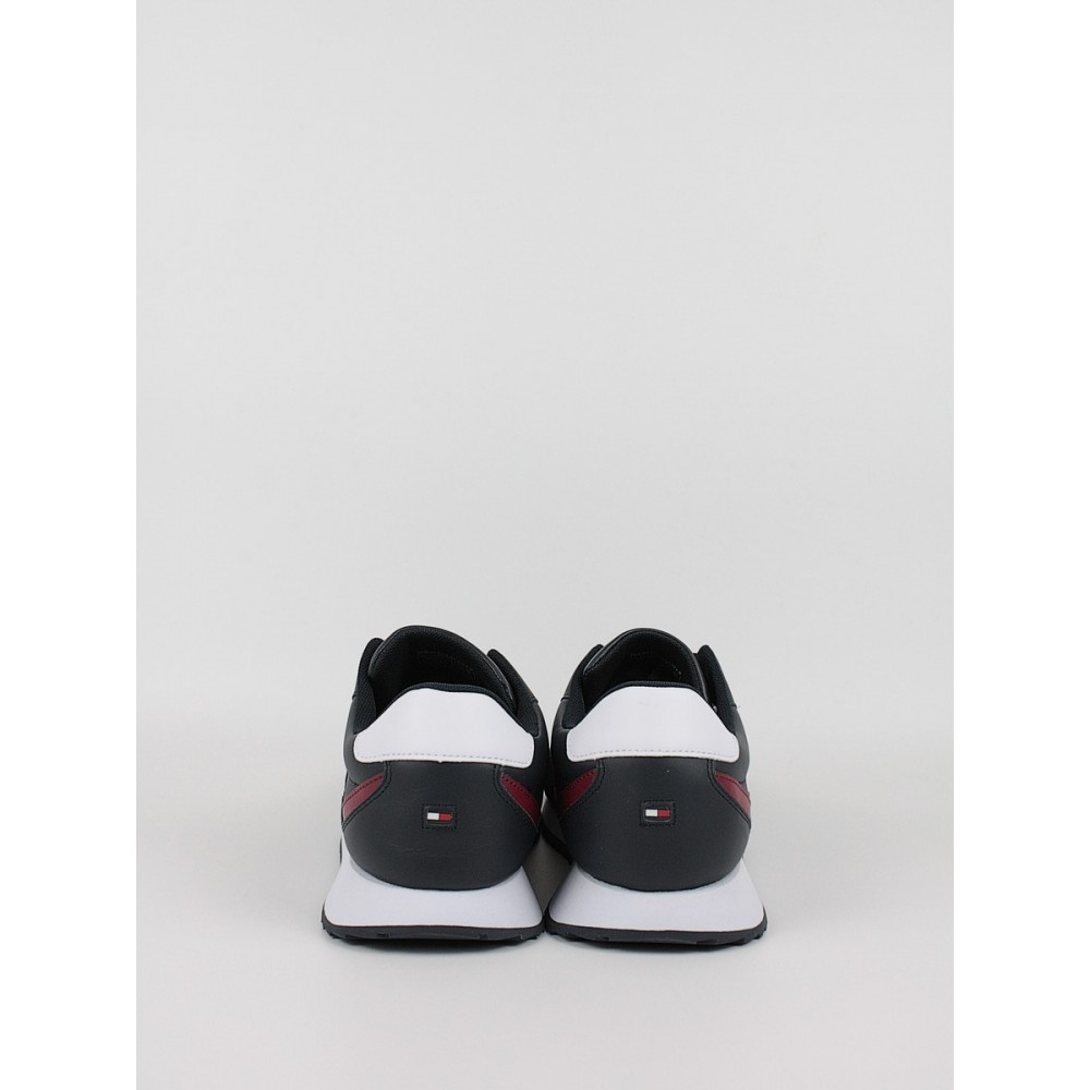 Ανδρικά Sneaker Tommy Hilfiger Runner Evo Leather FM0FM04714-DW5 Μπλε