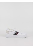 Γυναικεία Sneaker Tommy Hilfiger Corp Webbing Court Sneaker FW0FW07387-YBS Ασπρο