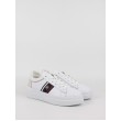 Women Sneaker Tommy Hilfiger Corp Webbing Court Sneaker FW0FW07387-YBS White