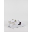 Γυναικεία Sneaker Tommy Hilfiger Corp Webbing Court Sneaker FW0FW07387-YBS Ασπρο