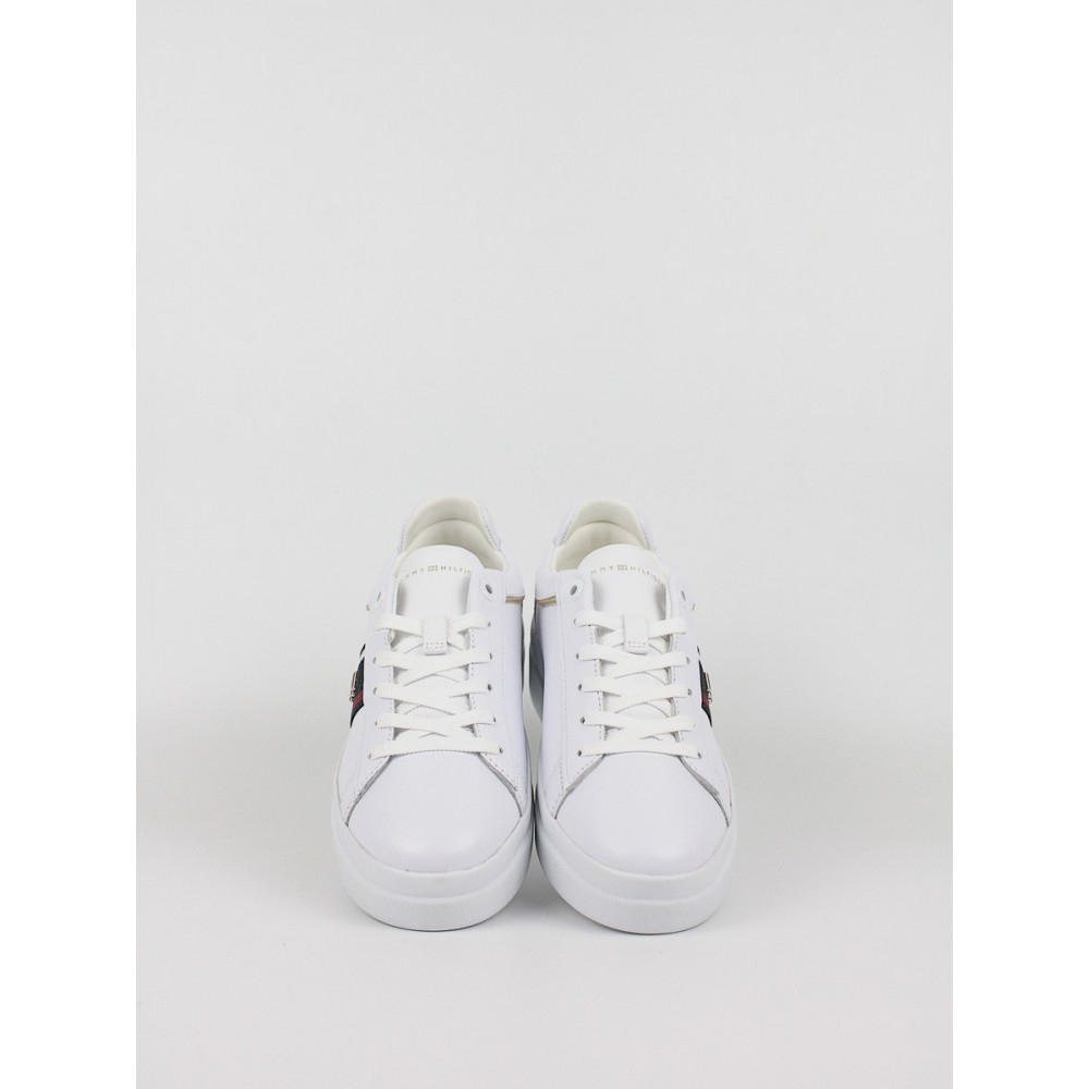 Women Sneaker Tommy Hilfiger Corp Webbing Court Sneaker FW0FW07387-YBS White Women Sneaker Tommy Hilfiger Corp Webbing Court Sneaker FW0FW07387-YBS White