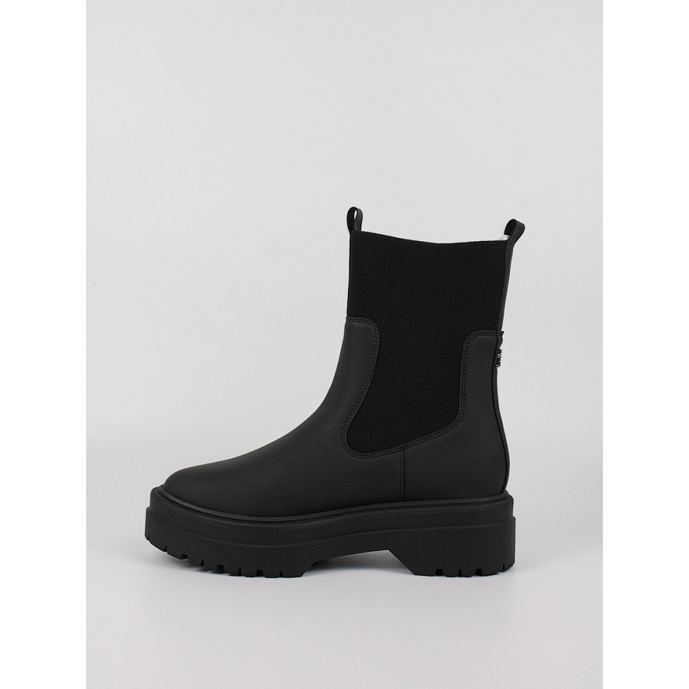 Γυναικεία Μποτάκια Tommy Hilfiger Feminine Seasonal Rainboot FW0FW07226-BDS Μαύρο