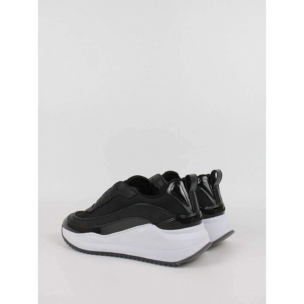 Women Sneaker Calvin KLein Chunky Internal Wedge Lace Up HW0HW01552-BEH Black Women Sneaker Calvin KLein Chunky Internal Wedge Lace Up HW0HW01552-BEH Black