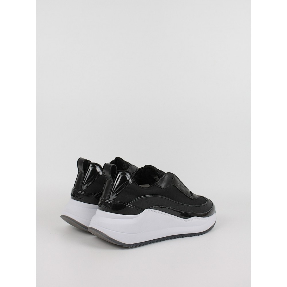Women Sneaker Calvin KLein Chunky Internal Wedge Lace Up HW0HW01552-BEH Black Women Sneaker Calvin KLein Chunky Internal Wedge Lace Up HW0HW01552-BEH Black