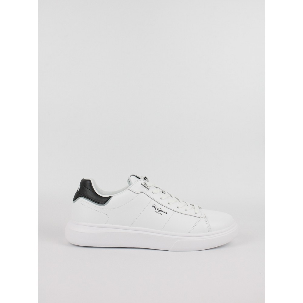 Men Sneaker Pepe Jeans London Eaton Basic PMS30981-800 White