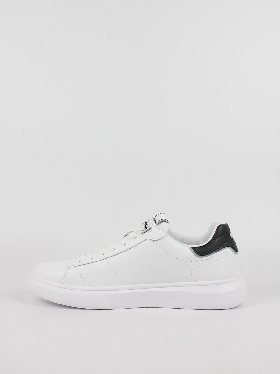 Men Sneaker Pepe Jeans London Eaton Basic PMS30981-800 White