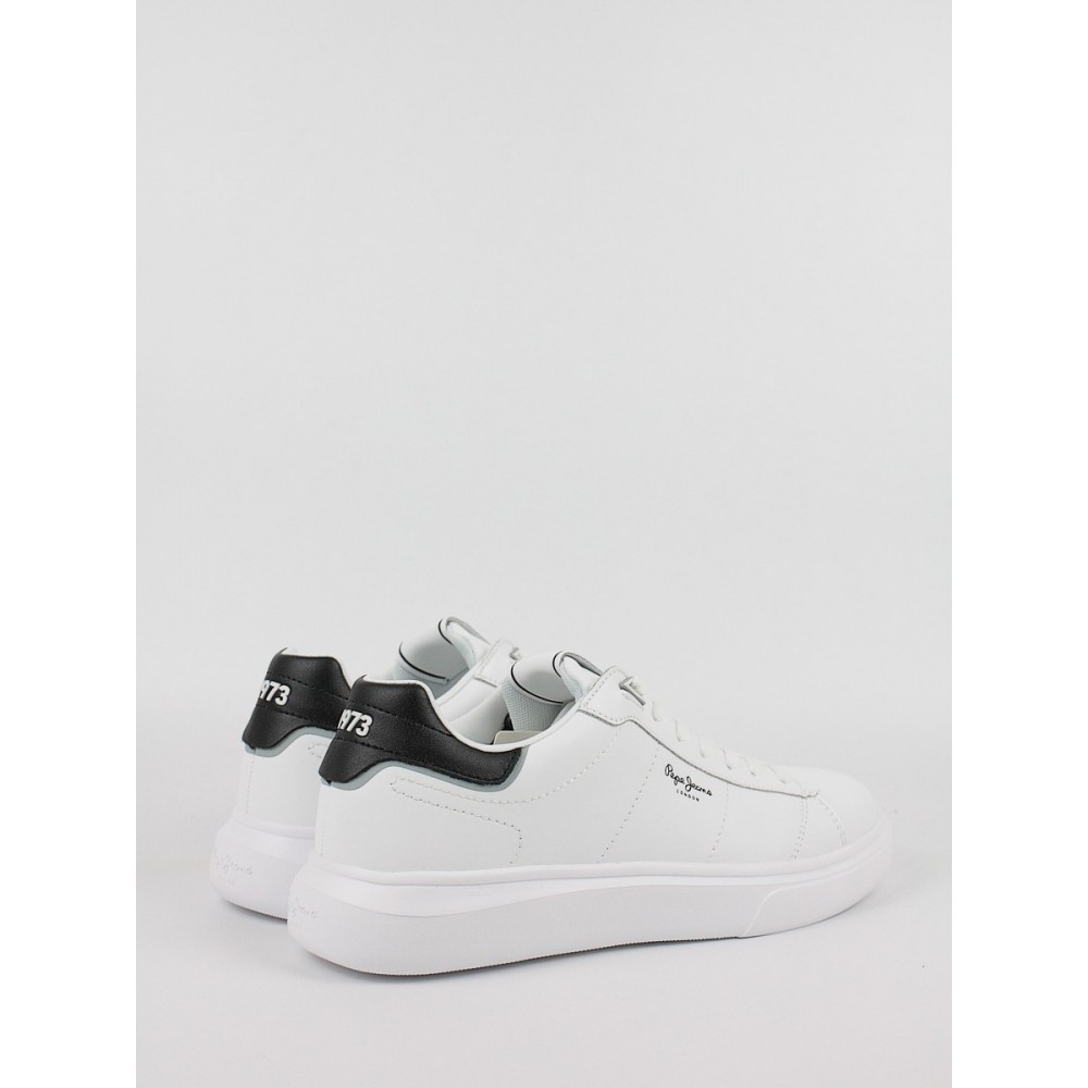 Men Sneaker Pepe Jeans London Eaton Basic PMS30981-800 White